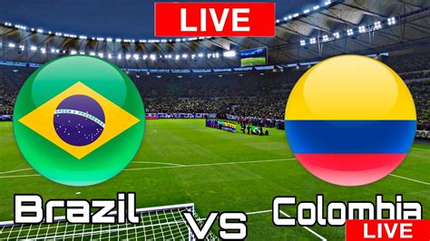 brazil vs colombia live today
